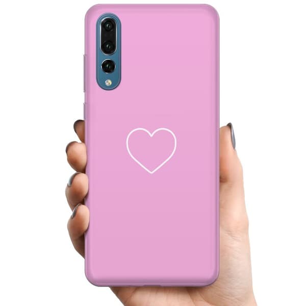 Kompatibelt Mobildeksel til Huawei P20 Pro Hjerte