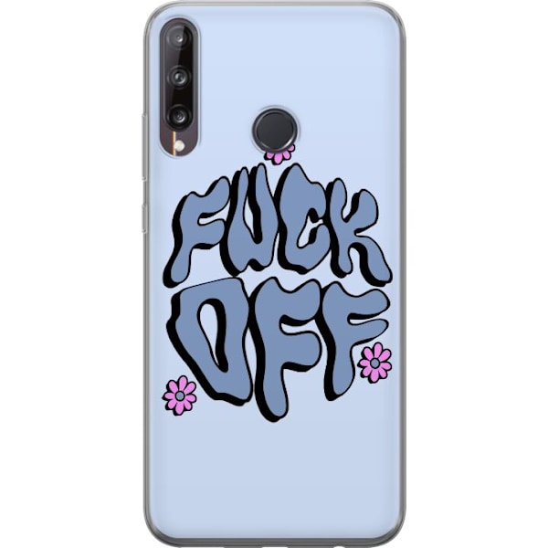 Huawei P40 lite E Genomskinligt Skal Fuck Off