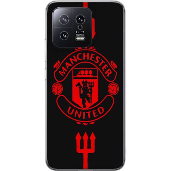 Xiaomi 13 Läpinäkyvä kuori ManchesterUnited