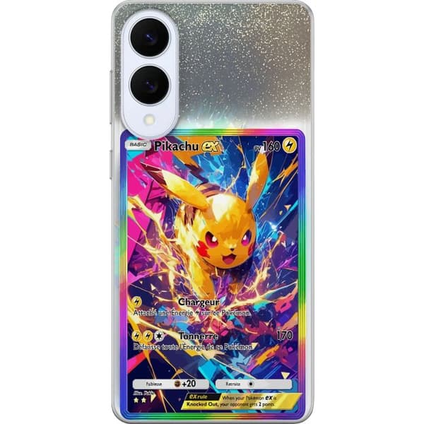 Kompatibelt Mobildeksel til Samsung Galaxy S25 Edge Pikachu gul