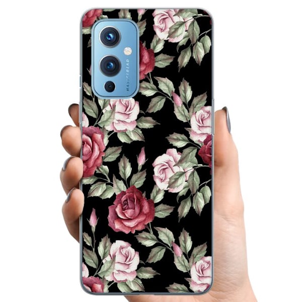 OnePlus 9 TPU Mobilskal Blommor