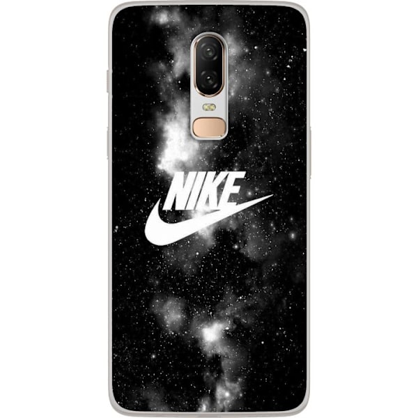 OnePlus 6 Genomskinligt Skal Nike