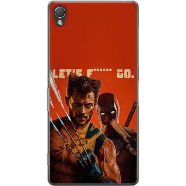 Sony Xperia Z3 Läpinäkyvä kuori Deadpool & Wolverine