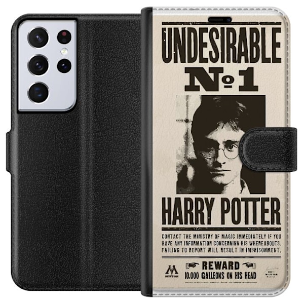 Samsung Galaxy S21 Ultra 5G Lompakkokotelo Harry Potter