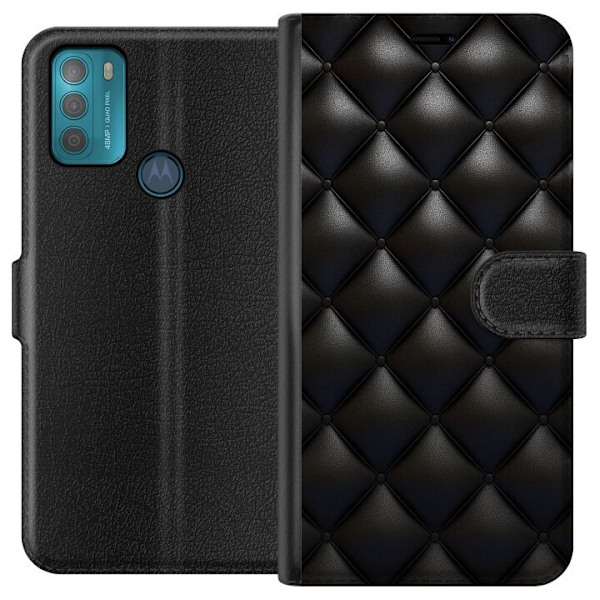 Motorola Moto G50 Tegnebogsetui Læder Sort