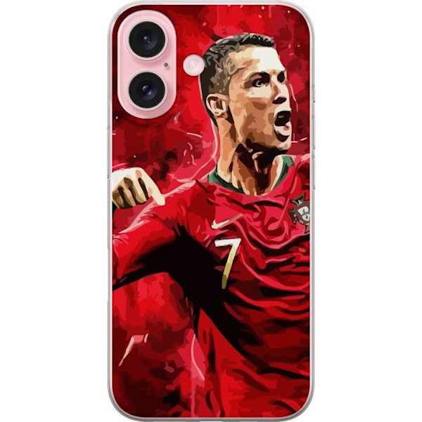 Apple iPhone 16 Gennemsigtig cover Ronaldo