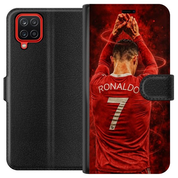 Samsung Galaxy A12 Tegnebogsetui Ronaldo