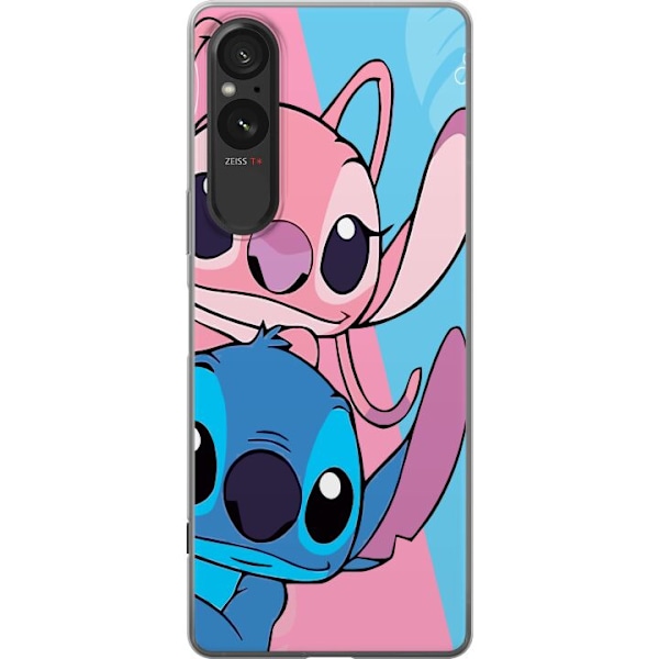 Sony Xperia 5 V Gennemsigtig cover Stitch & Angel
