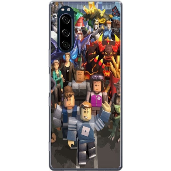 Sony Xperia 5 Läpinäkyvä kuori Roblox