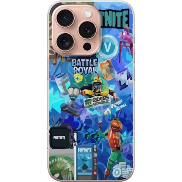 Apple iPhone 16 Pro Genomskinligt Skal Fortnite