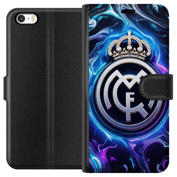 Apple iPhone SE (2016) Lompakkokotelo Real Madrid