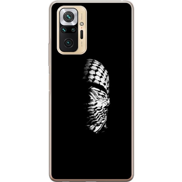 Xiaomi Redmi Note 10 Pro Genomskinligt Skal Keffiyeh-mönster