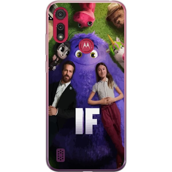 Motorola Moto E6s (2020) Läpinäkyvä kuori IF: Låtsaskompisar