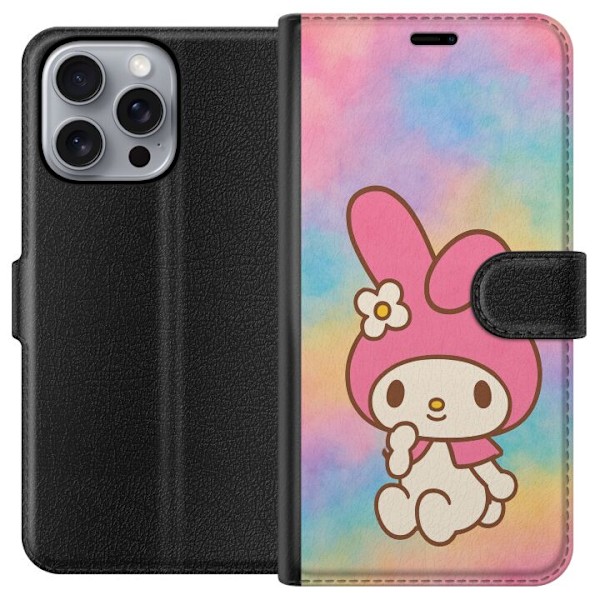 Apple iPhone 16 Pro Max Plånboksfodral Kawaii Sanrio My Melody