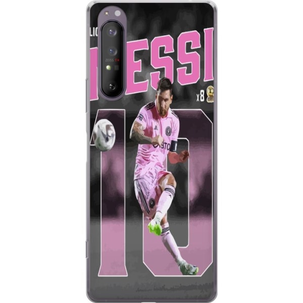 Sony Xperia 1 II Gennemsigtig cover Lionel Messi