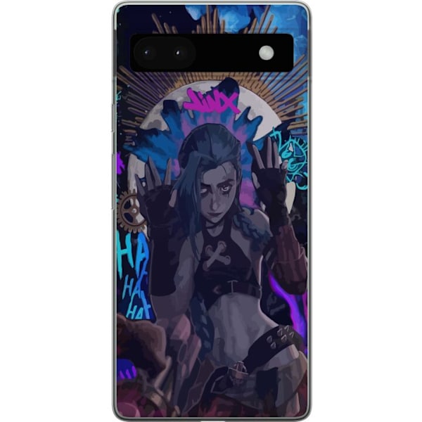 Google Pixel 6a Läpinäkyvä kuori League of Legends