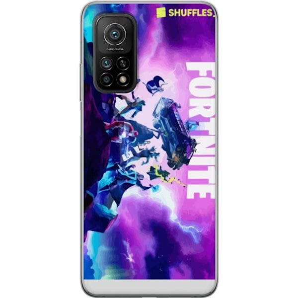 Xiaomi Mi 10T 5G Läpinäkyvä kuori Fortnite