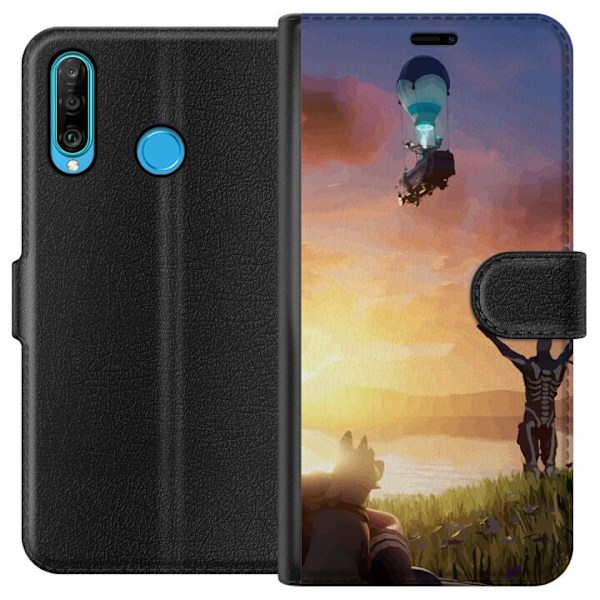 Huawei P30 lite Tegnebogsetui Fortnite