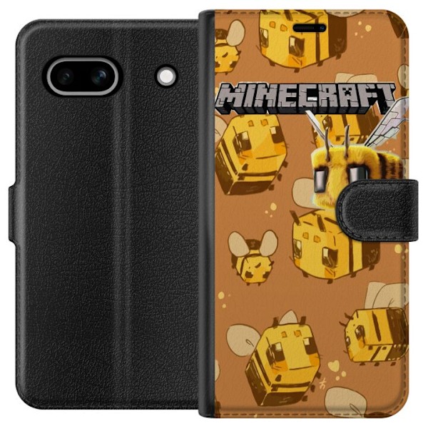 Google Pixel 7a Tegnebogsetui Minecraft Bi