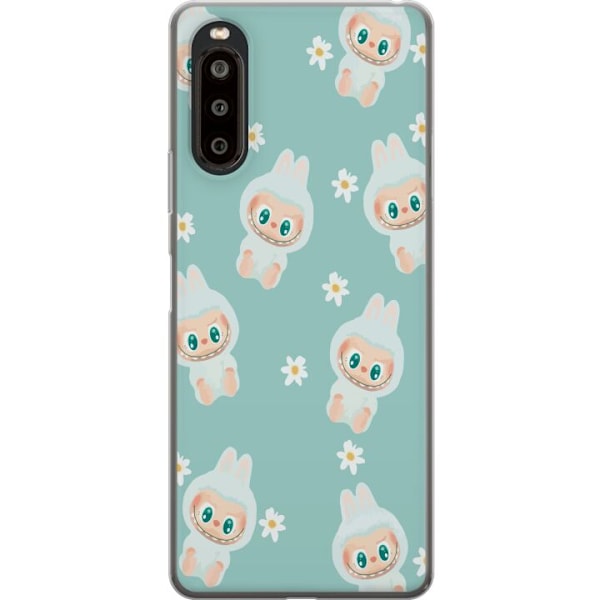 Sony Xperia 10 II Läpinäkyvä kuori Labubu Candy Vibes