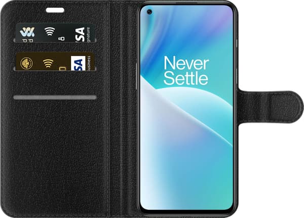 Kompatibelt Lommeboketui til OnePlus Nord CE 2 Lite 5G Månespøkelser blå
