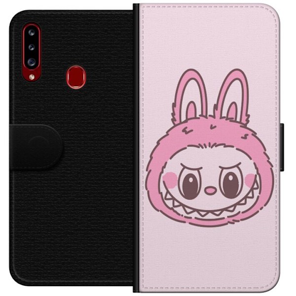 Samsung Galaxy A20s Plånboksfodral Labubu Zodiac Bunny Edition