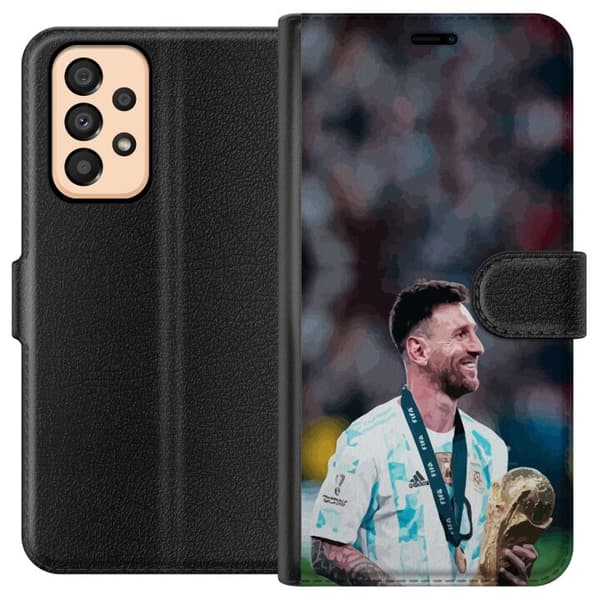 Kompatibelt Plånboksfodral till Samsung Galaxy A33 5G Messi
