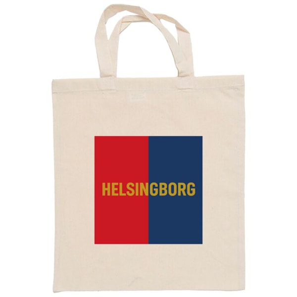 Tygpåse | Hållbar Shoppingväska i Tyg Helsingborg – fotbo Beige one size
