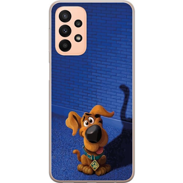 Samsung Galaxy A23 5G Läpinäkyvä kuori Scooby-Doo