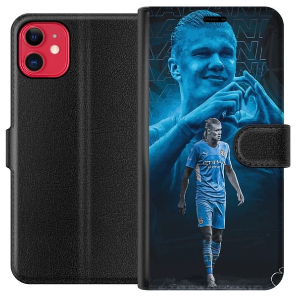 Kompatibel Tegnebogsetui til Apple iPhone 11 Erling Haaland