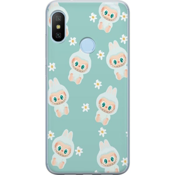 Xiaomi Mi A2 Lite Genomskinligt Skal Labubu Candy Vibes – S