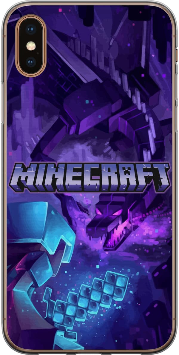 Kompatibel Mobilcover til Apple iPhone XS Max Minecraft