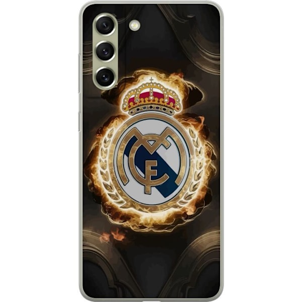 Samsung Galaxy S21 FE 5G Genomskinligt Skal Real Madrid