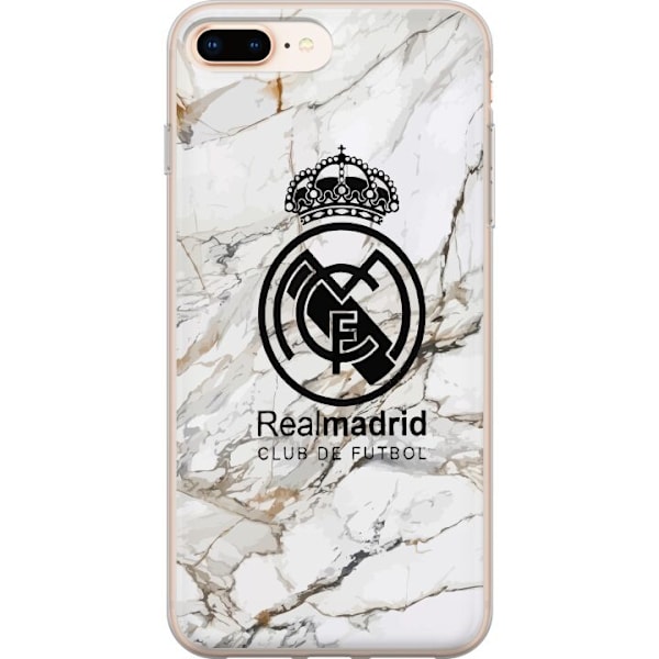 Apple iPhone 7 Plus Läpinäkyvä kuori Real Madrid