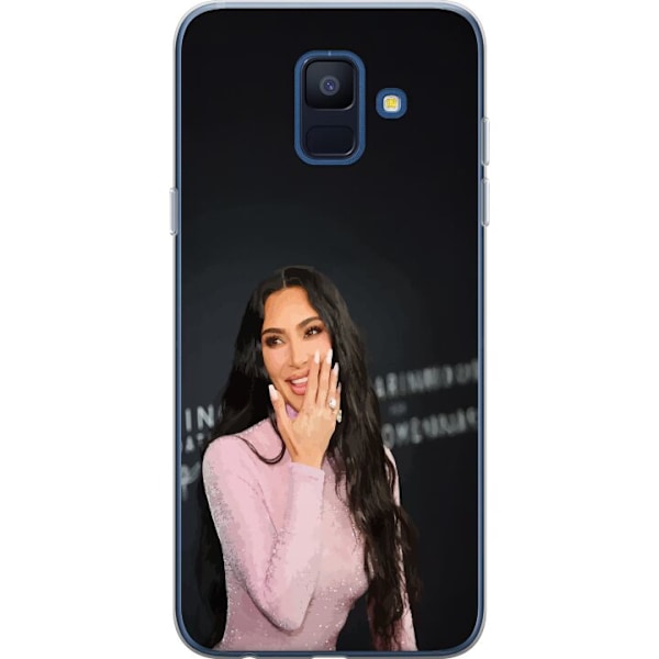 Samsung Galaxy A6 (2018) Läpinäkyvä kuori Kim Kardashian – Trending Outfits 2025