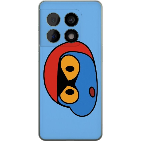 OnePlus 10 Pro Gennemsigtig cover Bold Bot Head