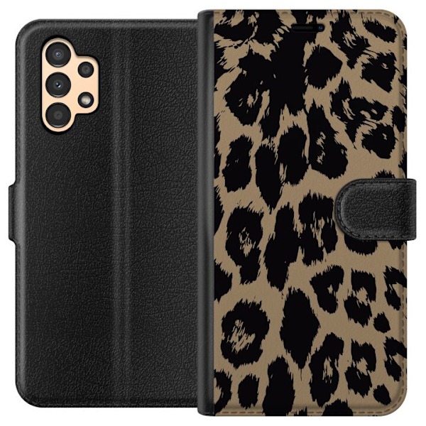 Samsung Galaxy A13 Plånboksfodral Leopard