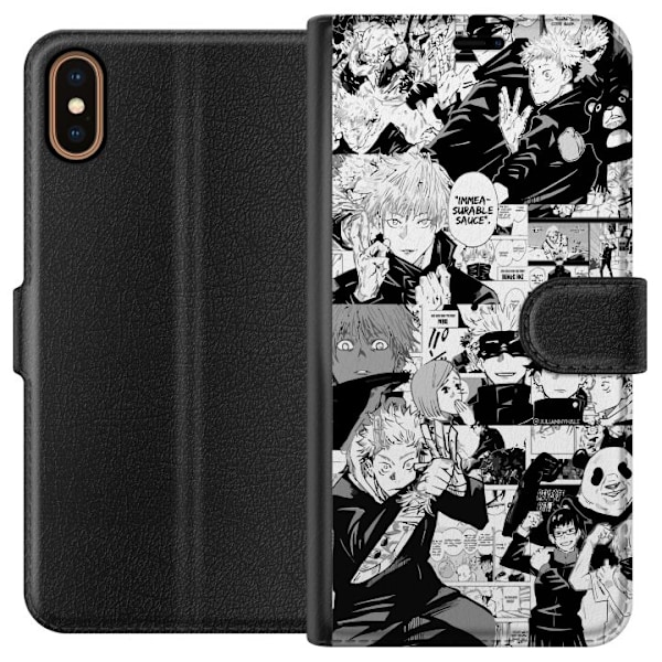Apple iPhone X Tegnebogsetui Jujutsu Kaisen