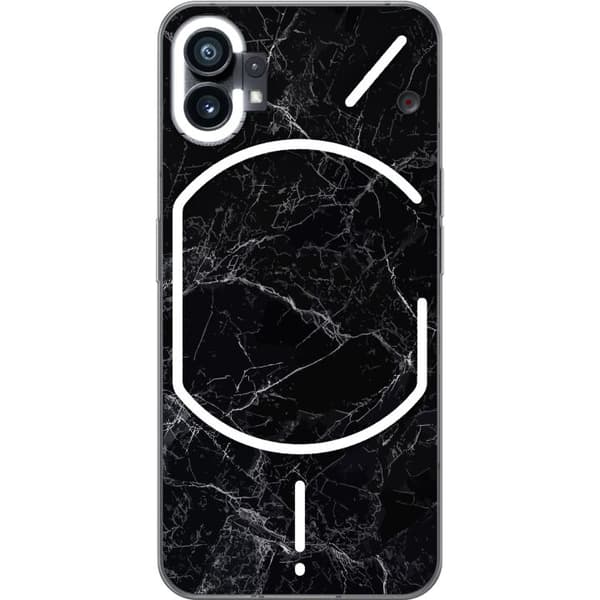Kompatibelt Mobildeksel til Nothing Phone (1) Marmor Svart