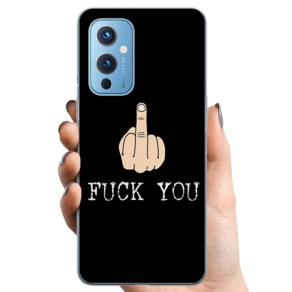 OnePlus 9 TPU Mobilskal Fuck You