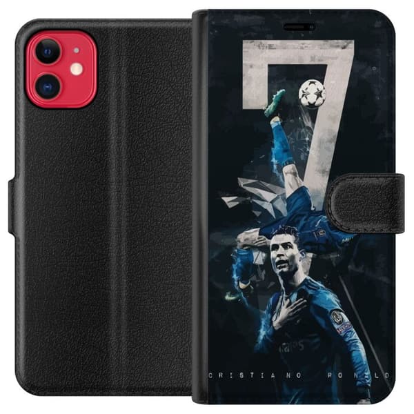 Kompatibel Tegnebogsetui til Apple iPhone 11 Ronaldo