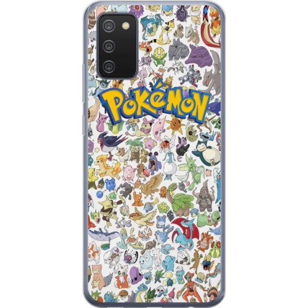 Samsung Galaxy A02s Deksel / Mobildeksel - Pokemon