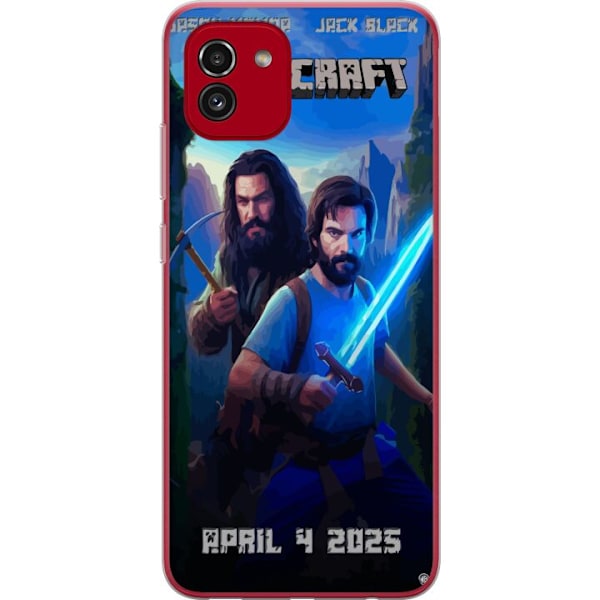 Samsung Galaxy A03 Genomskinligt Skal A Minecraft Movie