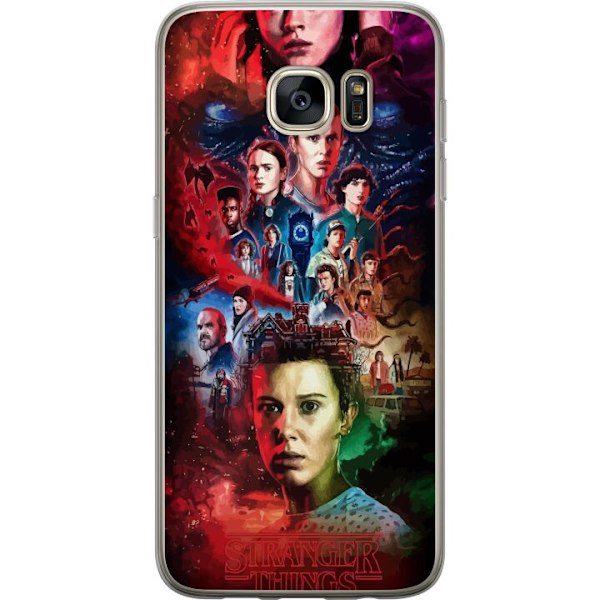 Samsung Galaxy S7 edge Gennemsigtig cover Stranger Things