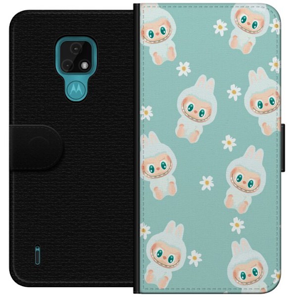 Motorola Moto E7 Lommeboketui Labubu Candy Vibes