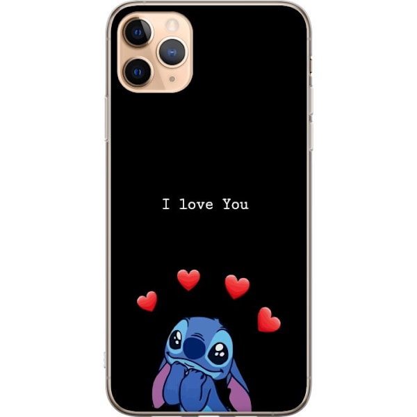 Apple iPhone 11 Pro Max Gjennomsiktig deksel Stitch Kjærlighet