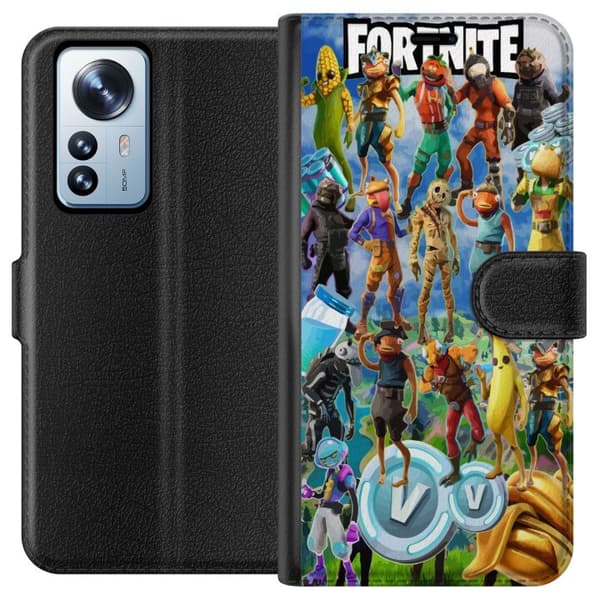 Kompatibelt Plånboksfodral till Xiaomi 12 Pro Fortnite