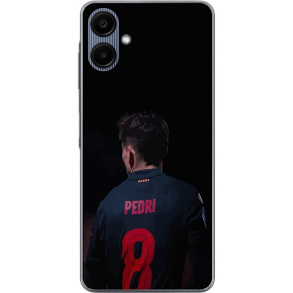 Samsung Galaxy A06 Gennemsigtig cover Pedri FC Barcelona Fodbold Spansk Midtbanespiller Mål Sportsmotivation Fans Børn Ungdom