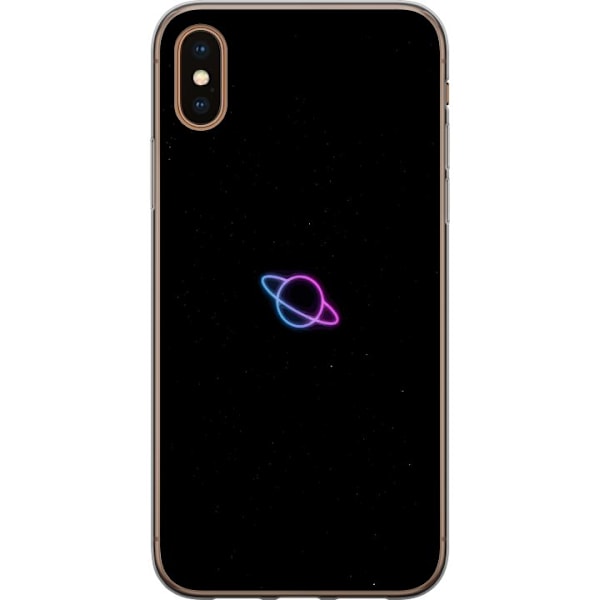 Apple iPhone XS Max Läpinäkyvä kuori Space