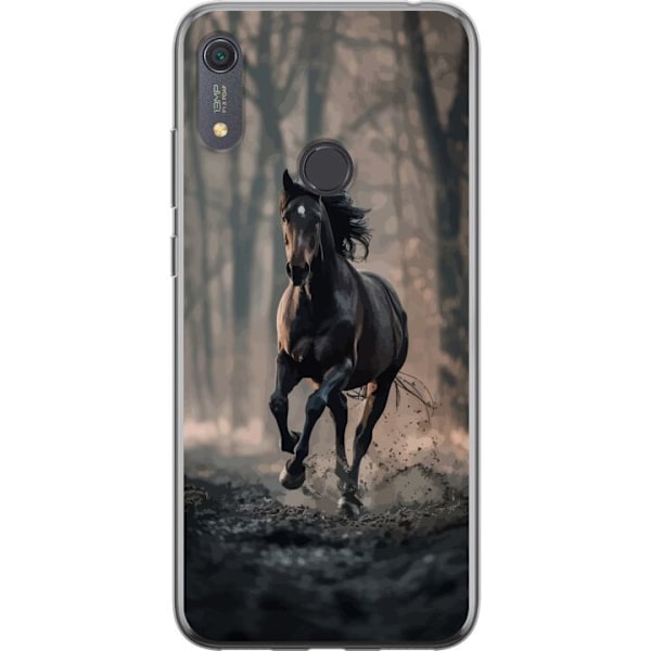 Huawei Y6s (2019) Genomskinligt Skal Running horse